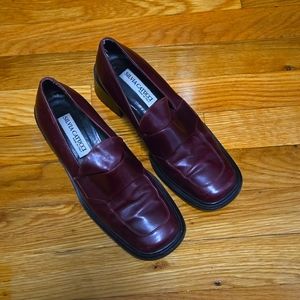 Vintage leather loafers